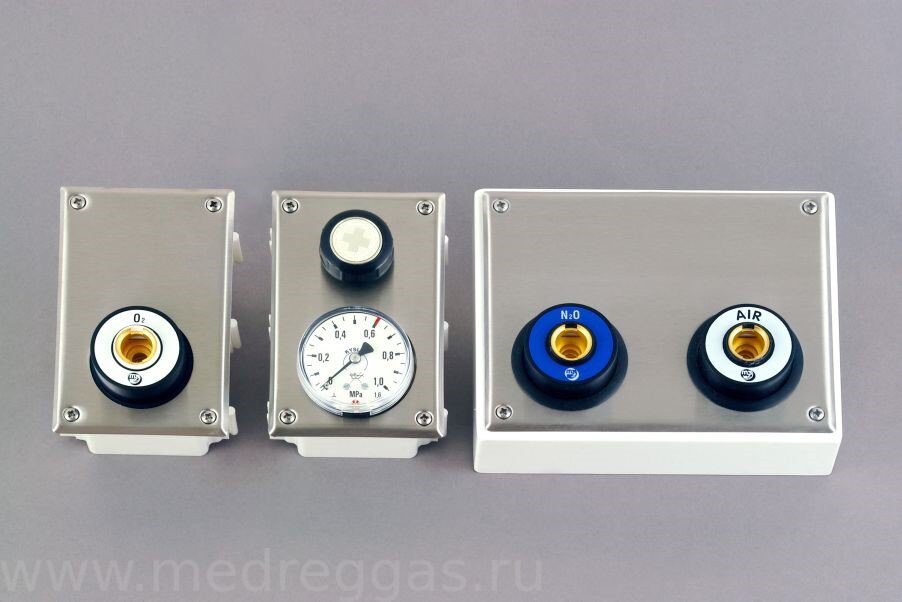 Разъёмы быстрого соединения медицинских газов
